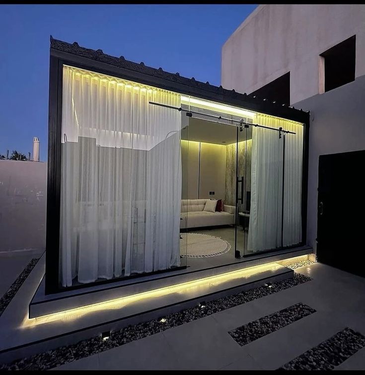 تصميم الغرف الزجاجية القصيم